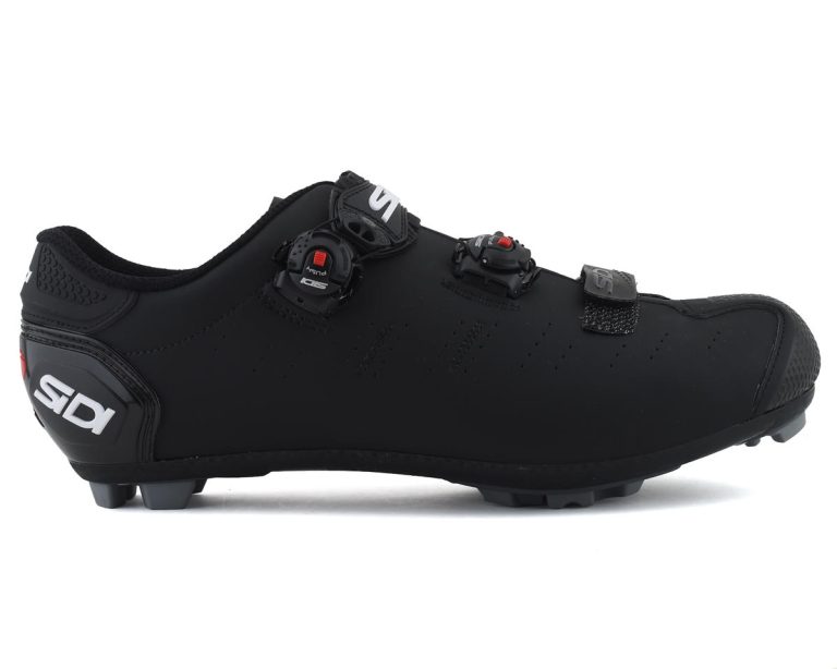 Sidi Dragon Mega Mountain Shoes Matte Black Black Wide