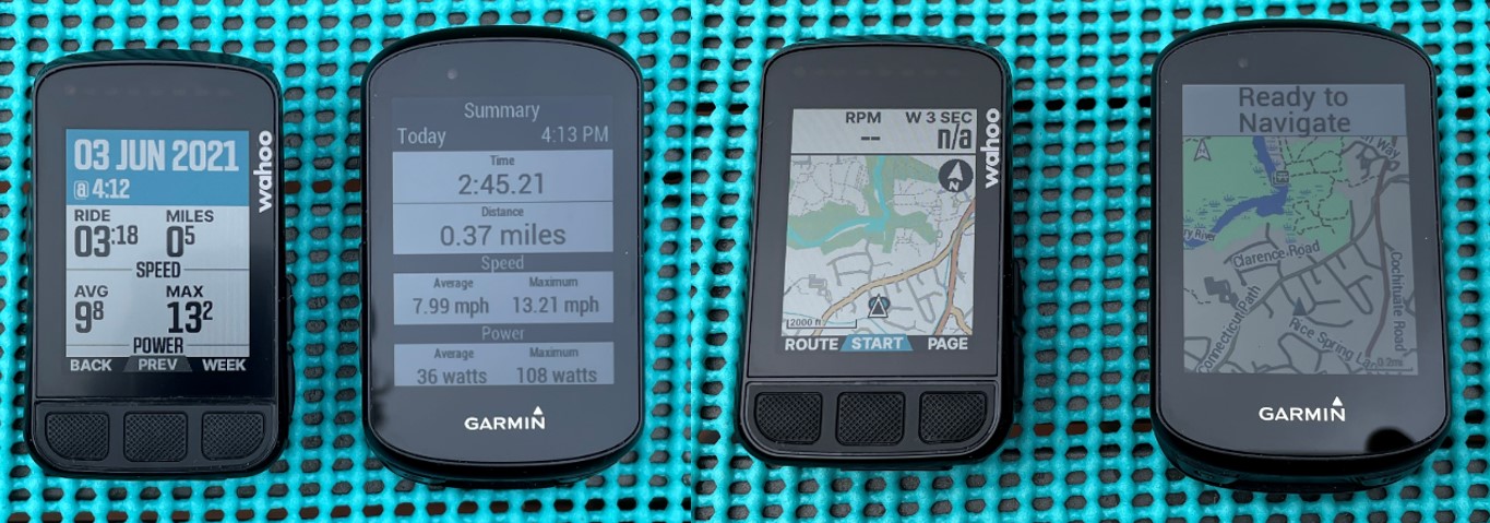 wahoo elemnt bolt compatible with garmin sensors