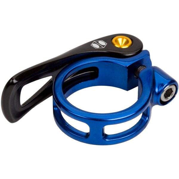 Box One Quick Release Seat Clamp - 31.8mm Blue | Seat Post Clamps