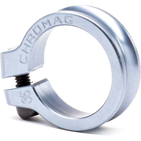 Chromag Non QR Seat Post Clamp - 32.0mm Pewter | Seat Post Clamps
