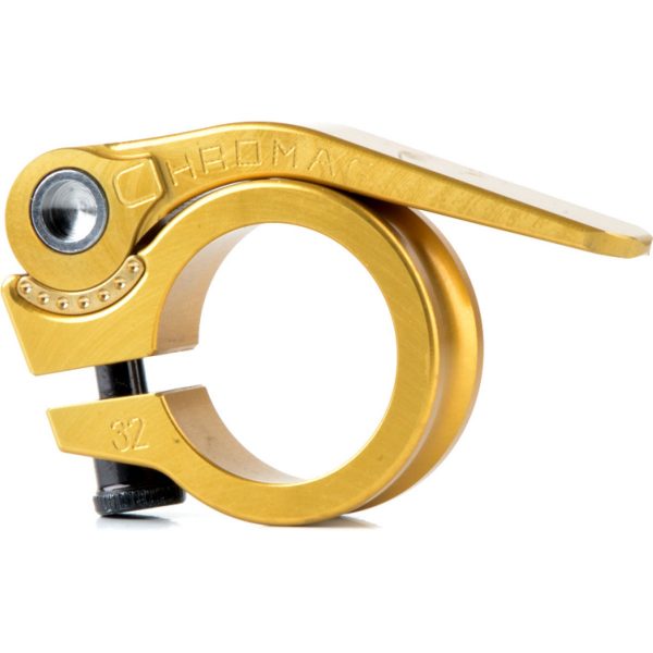 Chromag QR Seat Post Clamp - 35mm QR Gold | Seat Post Clamps