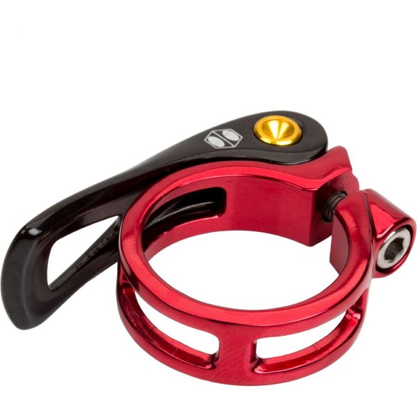Box One Quick Release Seat Clamp - 34.9mm Red | Seat Post Clamps