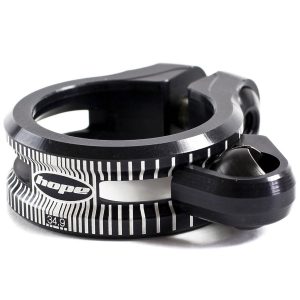 Hope Dropper Seat Clamp - 34.9mm Black | Seat Post Clamps