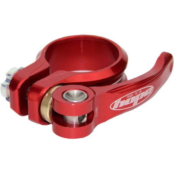 Hope QR Seat Post Clamp - 36.4mm Red | Seat Post Clamps