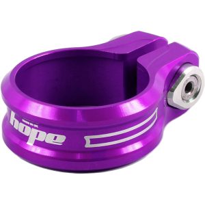 Hope Single Bolt Seat Post Clamp - 34.9mm Purple | Seat Post Clamps