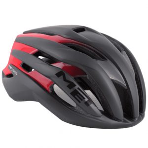 MET Trenta Road Bike Helmet - Black Shaded Red / Matt Glossy / Small / 52cm / 56cm