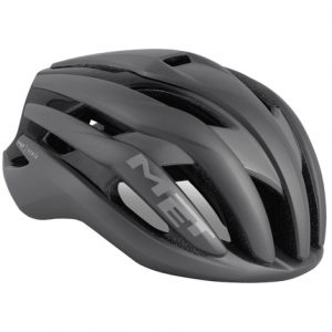 MET Trenta Road Bike Helmet - Dark Grey / Matt Glossy / Small / 52cm / 56cm