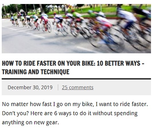 How to ride faster on your bike: 10 better ways