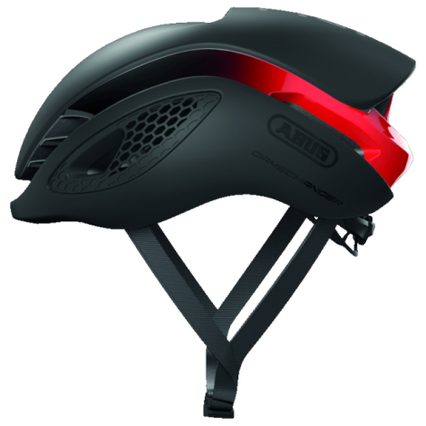 Abus Gamechanger Aero Road Bike Helmet - Black / Red / Small / 51cm / 55cm