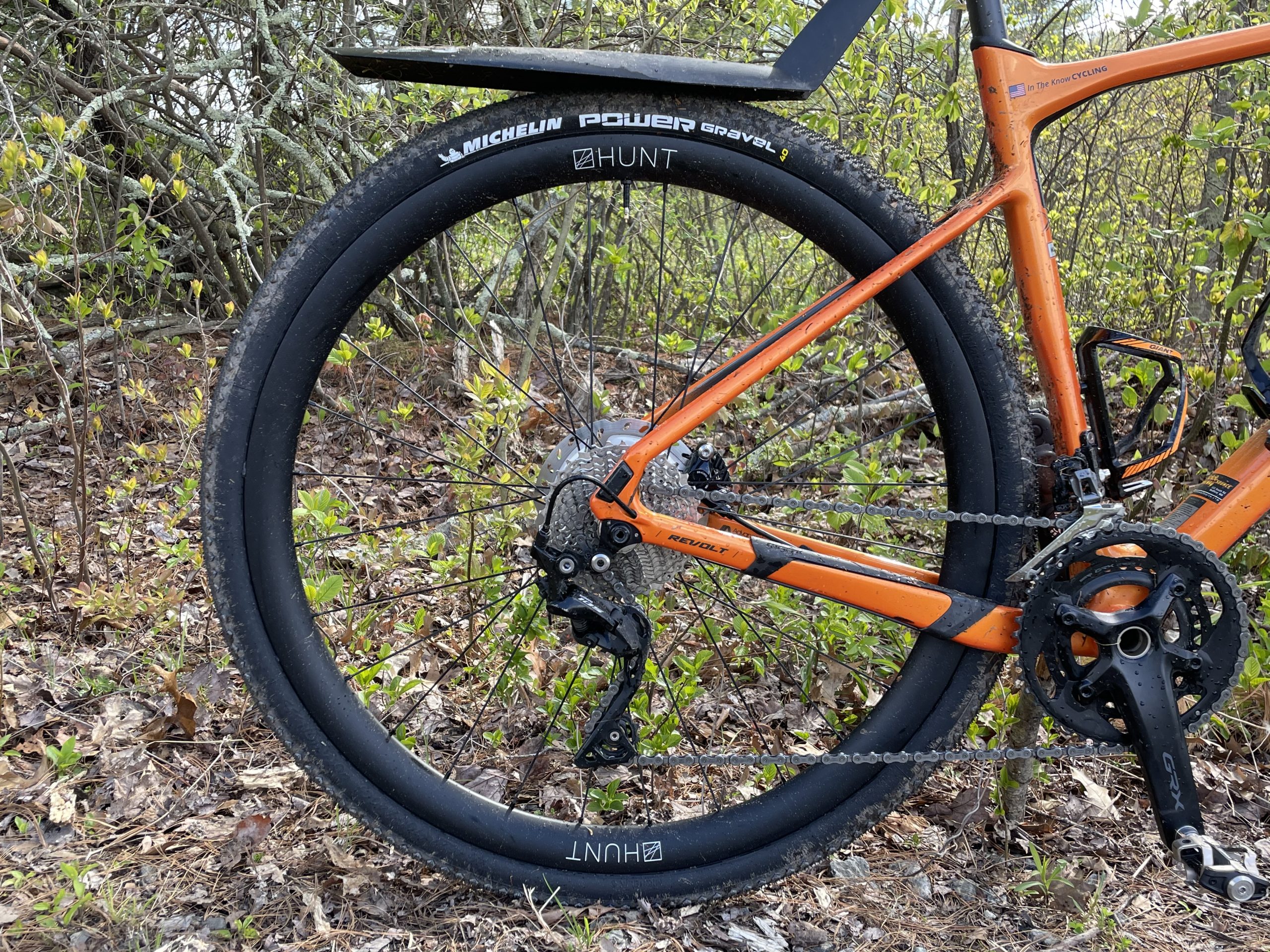 Hunt 35 gravel bike wheels