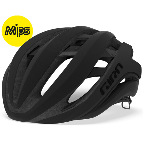 Giro Aether Spherical Road Bike Helmet - Matt Black / Small / 51cm / 55cm