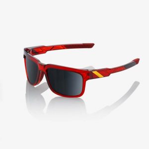 100% Type-S Sunglasses: Cherry Palace with Black Mirror Lens