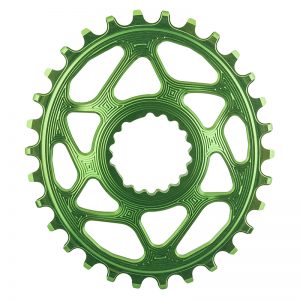 Absolute Black Cannondale Direct Oval Narrow/Wide Chainring 30T, Green