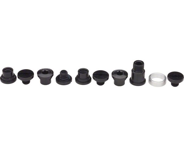 Campagnolo Power-Torque Chainring Bolt Kit (Black) - FC-AT300