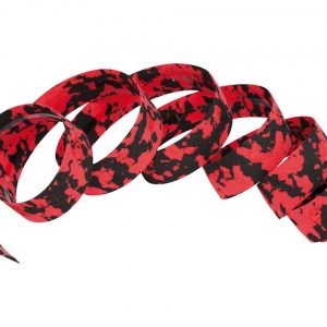 Cinelli Macro Splash Ribbon Handlebar Tape (Black/Red) - NMMASPRN