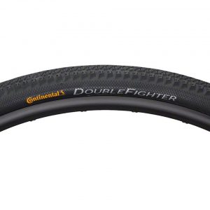 Continental Double Fighter III Tire - 700 x 35, Clincher, Wire, Black - 0100795
