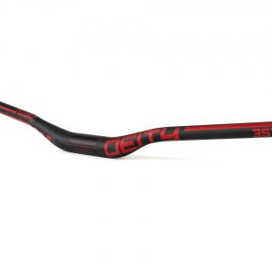 Deity Speedway Carbon Riser Handlebar (Red) (35mm) (30mm Rise) (810mm) (5/9deg Sweep) - 26-SPDWY-RD