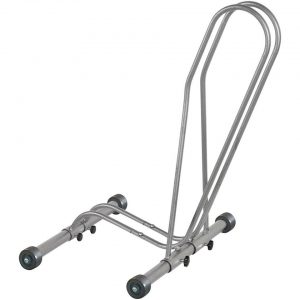 Delta Shop Rack Adjustable Floor Stand w/ Wheels (Holds One Bike) - RS8601