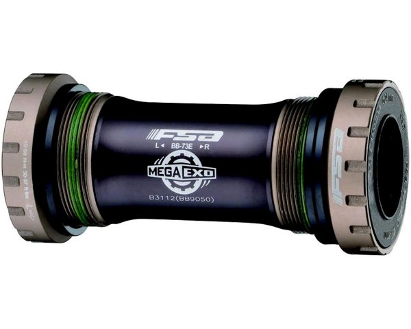 FSA MegaExo Threaded Mountain Bottom Bracket (Black) (BSA) (68/73mm) - 200-1852