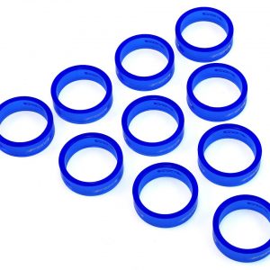 FSA PolyCarbonate Headset Spacers (Blue) (1-1/8") (10) (10mm) - 160-3502TB