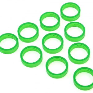 FSA PolyCarbonate Headset Spacers (Green) (1-1/8") (10) (10mm) - 160-3502TG