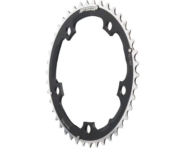 FSA Pro Road 10sp Middle Chainring (Black) (130mm BCD) (Offset N/A) (42T) - 370-0242