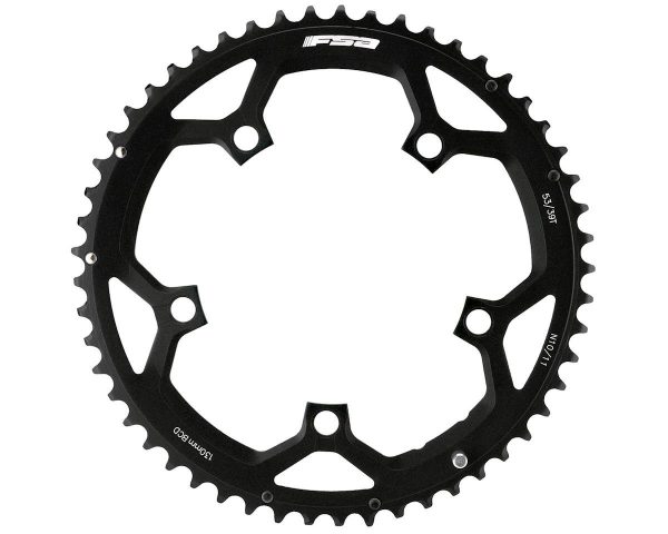 FSA Pro Road Chainring (Black) (Offset N/A) (53T) - 371-0153E