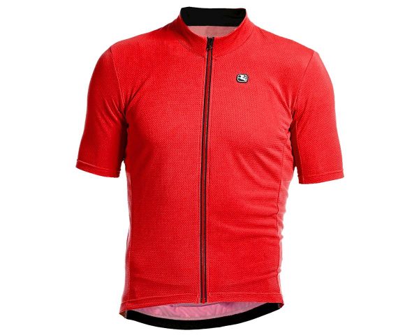 Giordana Fusion Short Sleeve Jersey (Watermelon Red/Black) (L) - GICS21-SSJY-FUSI-REDD04