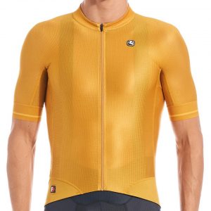 Giordana Men's FR-C Pro Short Sleeve Jersey (Mustard Yellow) (L) - GICS21-SSJY-FRCP-MUST04