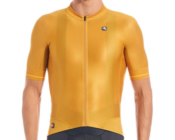 Giordana Men's FR-C Pro Short Sleeve Jersey (Mustard Yellow) (XL) - GICS21-SSJY-FRCP-MUST05