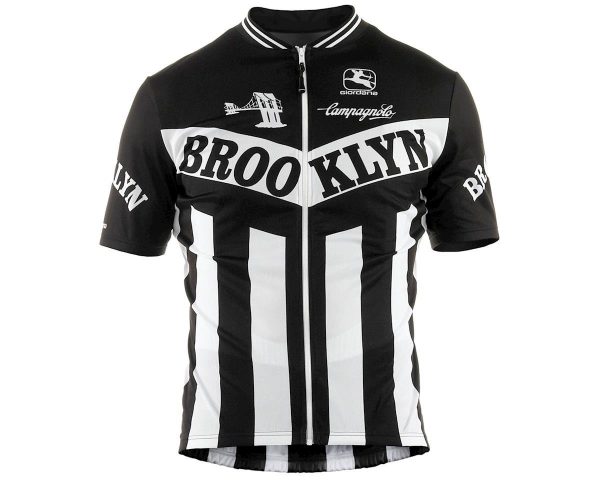 Giordana Team Brooklyn Vero Pro Fit Short Sleeve Jersey (Black) (2XL) - GI-S5-SSJY-TEAM-BRBK-06