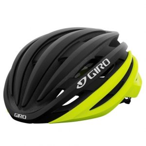 Giro Cinder MIPS Road Bike Helmet - Black Fade / Highlight Yellow / Small / 51cm / 55cm