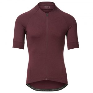 Giro Men's New Road Short Sleeve Jersey (Ox Blood Heather) (2XL) - 7114740