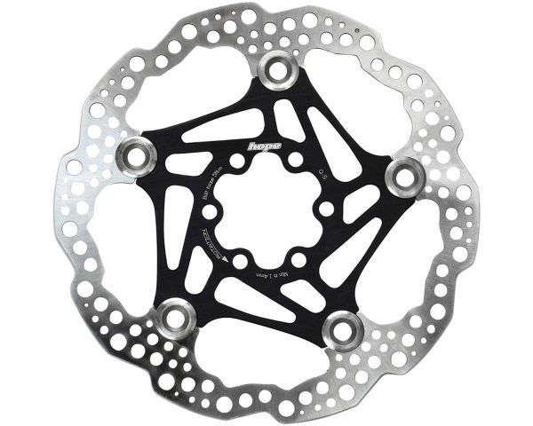 Hope Floating Disc Brake Rotor (Black) (6-Bolt) (1) (160mm) - HBSP3301606FN