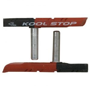 Kool Stop Mountain Cantilever Brake Pads (Black/Salmon) (Pair) (Smooth Post) - KS-MTCDL