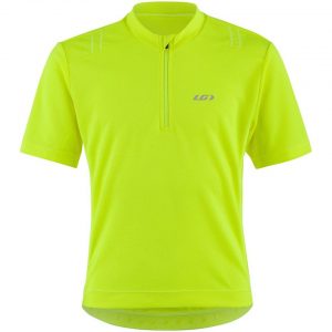 Louis Garneau Lemmon 2 Junior Short Sleeve Jersey (Bright Yellow) (Kids S) - 1042056-023-JRS