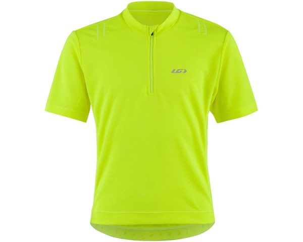 Louis Garneau Lemmon 2 Junior Short Sleeve Jersey (Bright Yellow) (Kids S) - 1042056-023-JRS