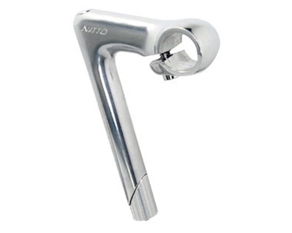 Nitto Young 3 Stem (Silver) (25.4mm) (100mm) (18deg) (1" Threaded Steerer) - YOUNG_3_100_SIL