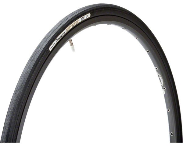 Panaracer Gravelking Tubeless Slick Tread Gravel Tire (Black/Black) (700 x 26) - RF726-GK-B