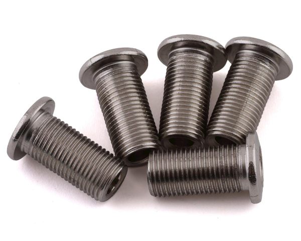 Problem Solvers 16mm Inner Chainring Bolts (Silver) (Stainless Steel) - STNLSS_CR_BLTS_M8X.75X