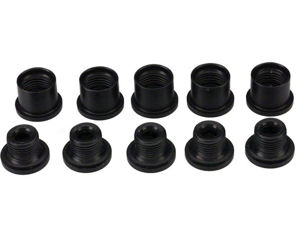 Problem Solvers 8mm Double Chainring Hex Bolts Set (Black) - 405CA0806075001190