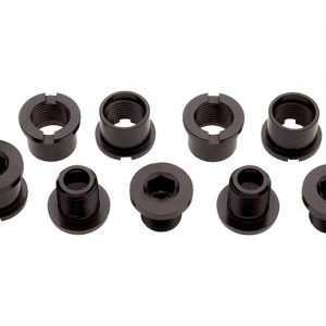 Problem Solvers Single Chainring Bolts (Black) (Alloy) - CR0011