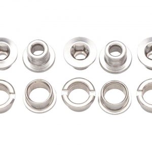 Problem Solvers Single Chainring Bolts (Silver) (Stainless) - 405A00800605000641