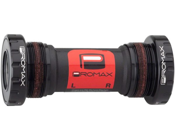 Promax EX-1 Alloy External Sealed Bottom Bracket (Black) (BSA) (68/73mm) (24mm ... - PX-BB13000EX-BK