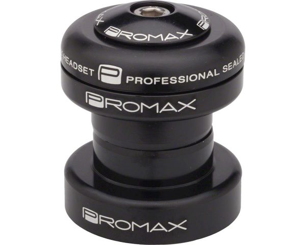 Promax PI-1 Press-in 1" Headset (Black) (Alloy Sealed Bearing) (EC30/25.4) (EC3... - PX-HS1300PI1-BK