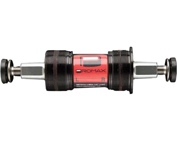 Promax SC-1 Square Taper JIS Chromoly Bottom Bracket (Black) (BSA) (108mm) - PX-BB13CM108-BK