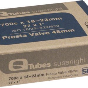 Q-Tubes Superlight 700C x 18-23mm 48mm Presta Valve Tube