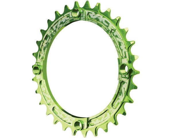 Race Face Narrow-Wide Chainring (Green) (104mm BCD) (Offset N/A) (30T) - RNW104X30GRN