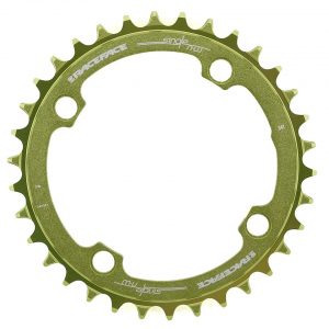 Race Face Narrow-Wide Chainring (Green) (104mm BCD) (Offset N/A) (34T) - RNW104X34GRN