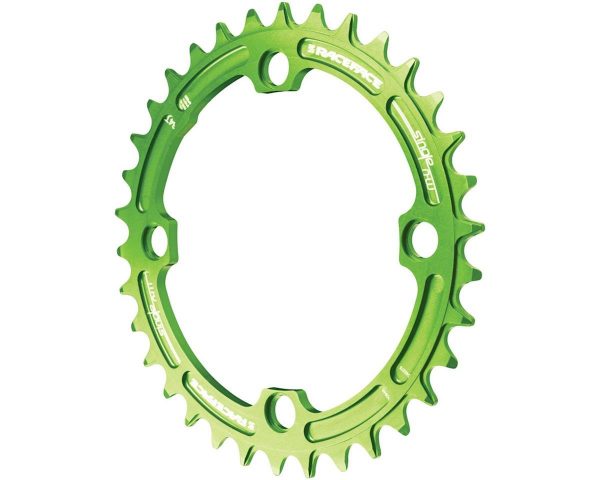Race Face Narrow-Wide Chainring (Green) (104mm BCD) (Offset N/A) (38T) - RNW104X38GRN